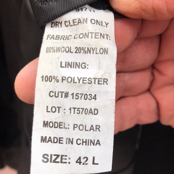 Chaps wool coat 42L - Picture 4 of 8